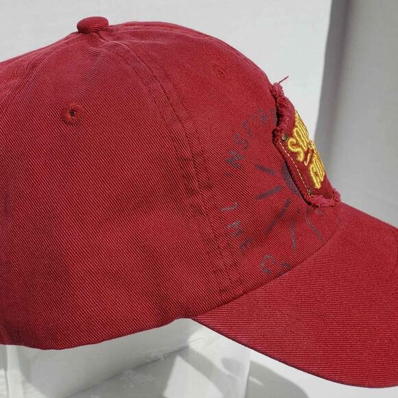 1874 Southern Comfort Hat Red Adjustable Strapback Adult Baseball Cap SC - Picture 3 of 8